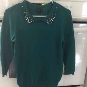 “Metaphor” quarter sleeve sweater